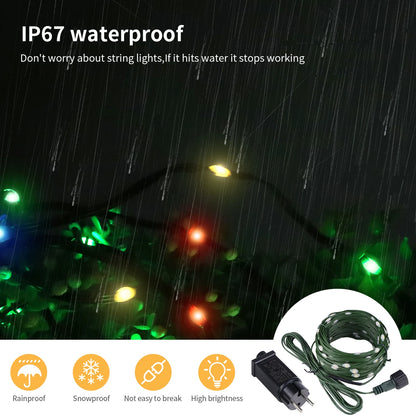 50M/100M Outdoor Christmas Fairy String Lights
