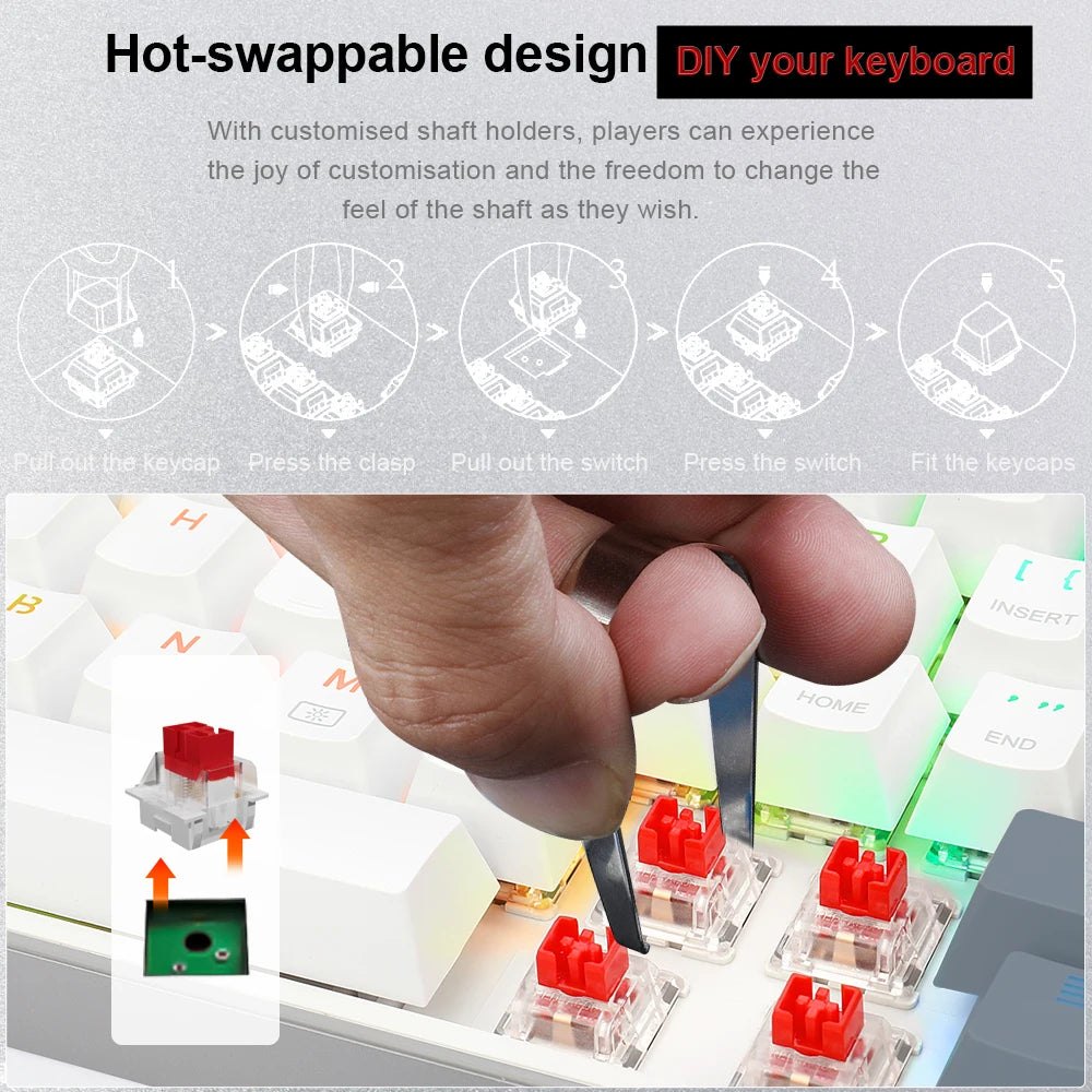 E-YOOSO Z686 Mechanical Gaming Keyboard