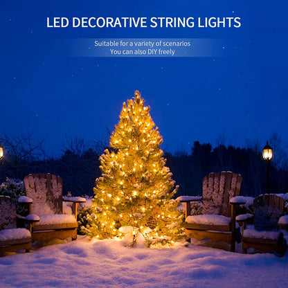 50M/100M Outdoor Christmas Fairy String Lights