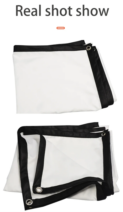 16:9 HD Display Various Sizes Projection Screen 4K High Quality for Home Office Household Bedroom Accessories