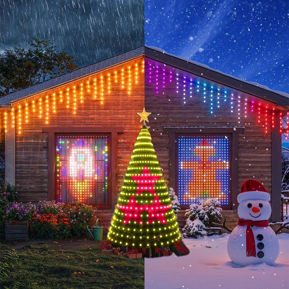 RGBIC Smart Christmas Tree Lights – 400 LED