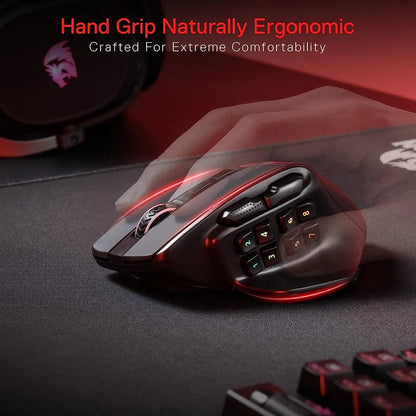 Redragon M811 Pro Wireless MMO Gaming Mouse
