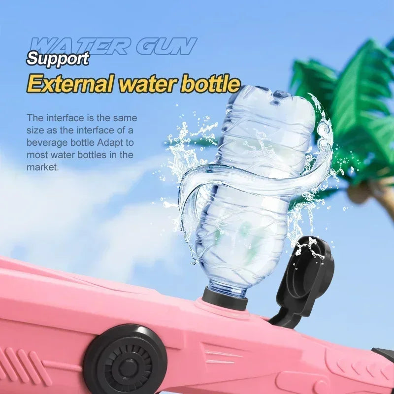 Electric Automatic Water Gun Toys Portable for Kids and Adults Summer Outdoor Fun