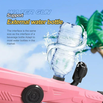 Electric Automatic Water Gun Toys Portable for Kids and Adults Summer Outdoor Fun