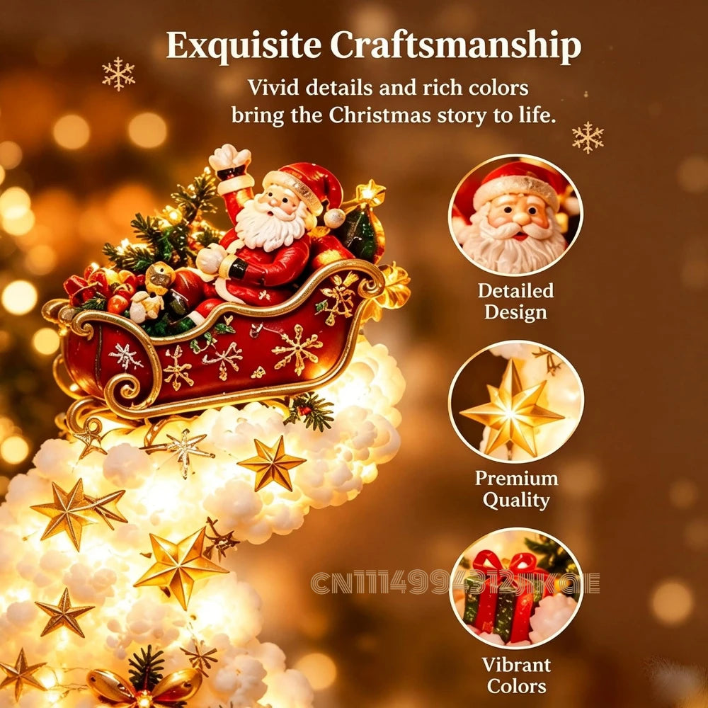 Christmas Magic Trail LED Wall Light — Global Mix holiday decor image 10
