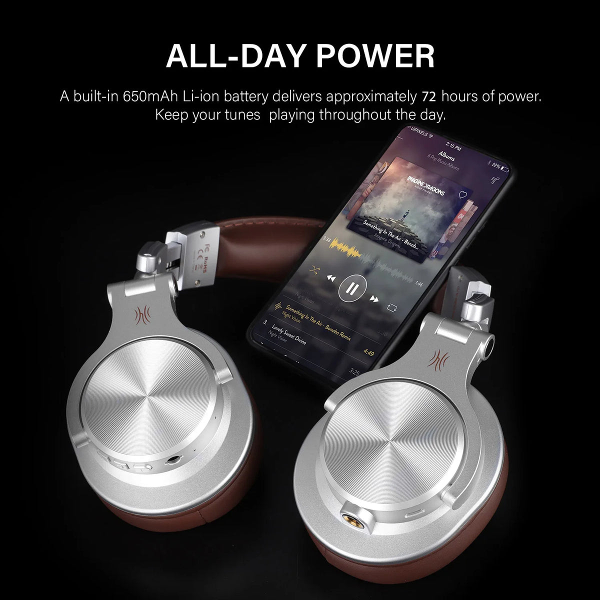 OneOdio A70 Wireless Studio Headphones