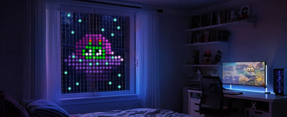 Smart RGB Christmas Curtain Lights
