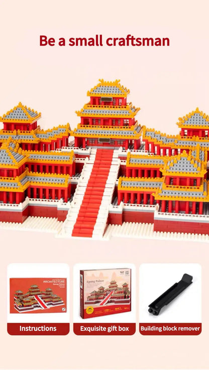 5186Pcs Chinese Architecture Mini Building Blocks Set for Adults - Educational Architectur