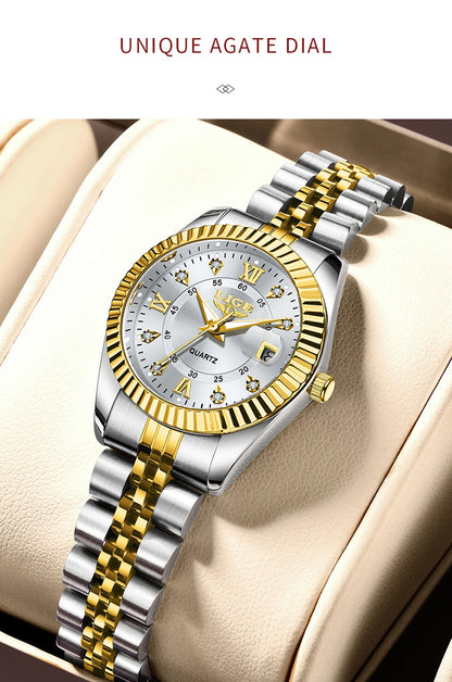 Elegant Women’s Luxury Bracelet Quartz Watch