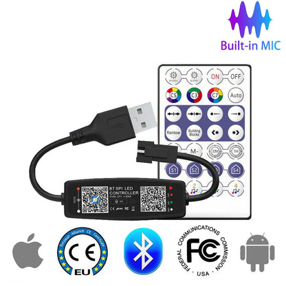 Addressable RGB Christmas LED String Lights