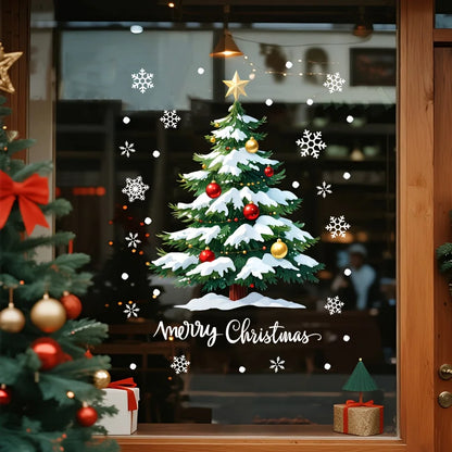 Reusable Christmas Window Cling Sheet