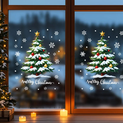 Reusable Christmas Window Cling Sheet