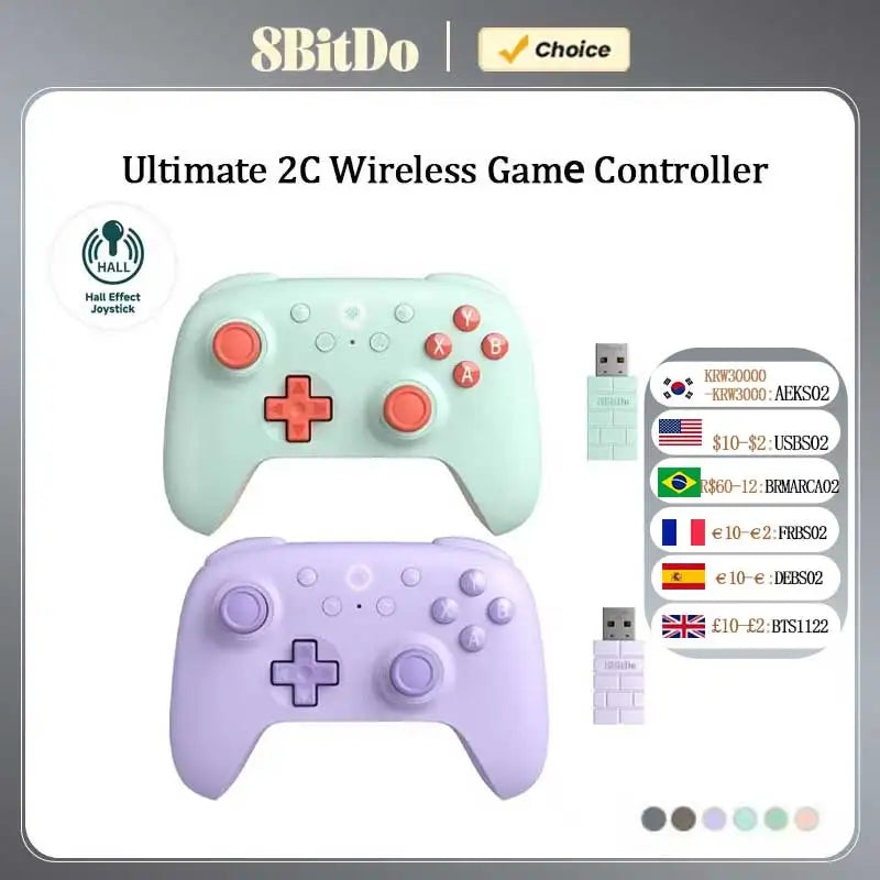 8BitDo Ultimate 2C wireless gaming controller