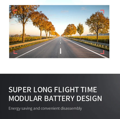 Pro WiFi FPV Drone - Single/Dual 4K/1080P Camera, Wide-Angle HD, Altitude Hold, Foldable Quadcopter RC Helicopter Toy