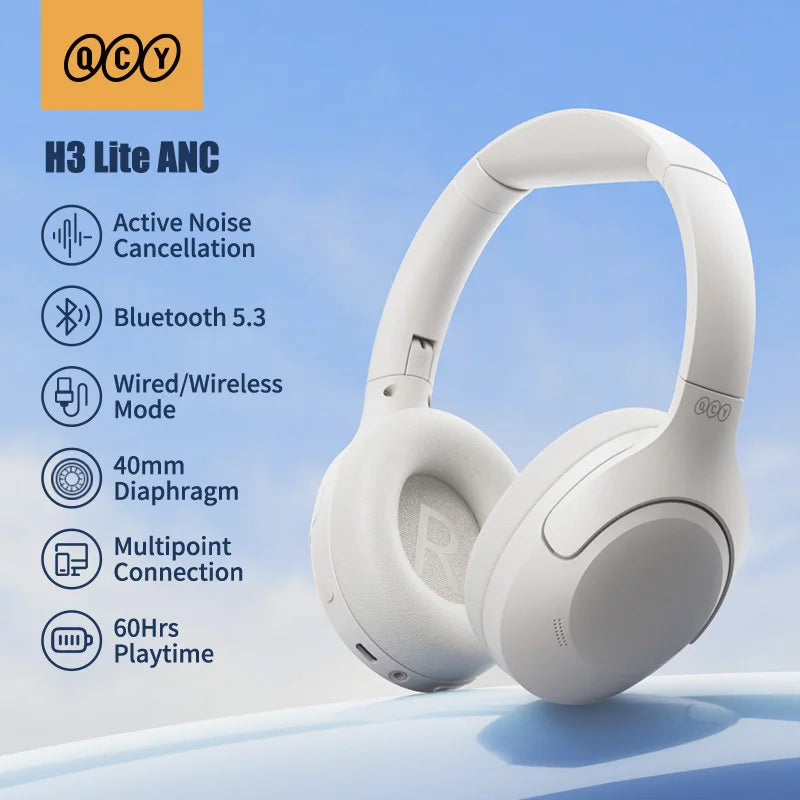 QCY H3 Lite ANC wireless headphones