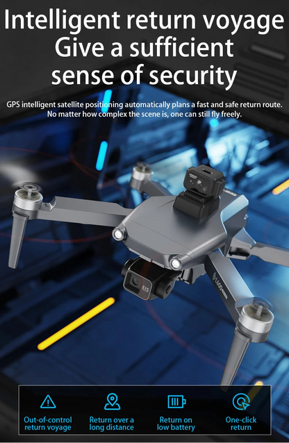 4K Professional Drone With HD Camera 3-Axis Gimbal GPS Dron 360° Obstacle Avoidance 5G WIFI RC Quadcopter Toys