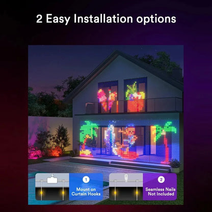 Smart RGB Christmas Curtain Lights