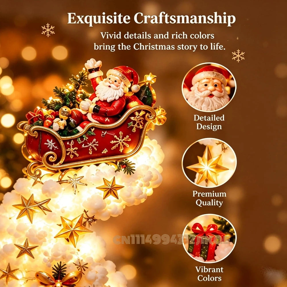 Christmas Magic Trail LED Wall Light — Global Mix holiday decor image 4