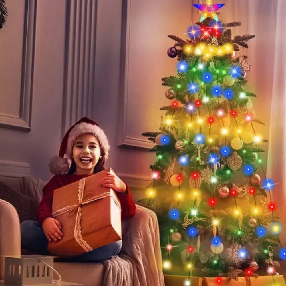 RGBIC Smart Christmas Tree Lights – 400 LED