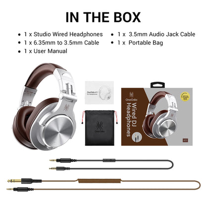 OneOdio A71 Wired Studio Headphones