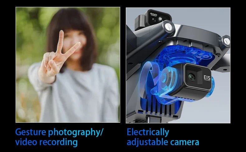 4K Professional Drone With HD Camera 3-Axis Gimbal GPS Dron 360° Obstacle Avoidance 5G WIFI RC Quadcopter Toys