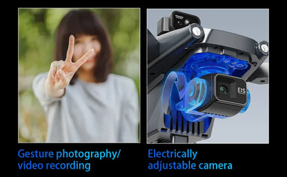 4K Professional Drone With HD Camera 3-Axis Gimbal GPS Dron 360° Obstacle Avoidance 5G WIFI RC Quadcopter Toys