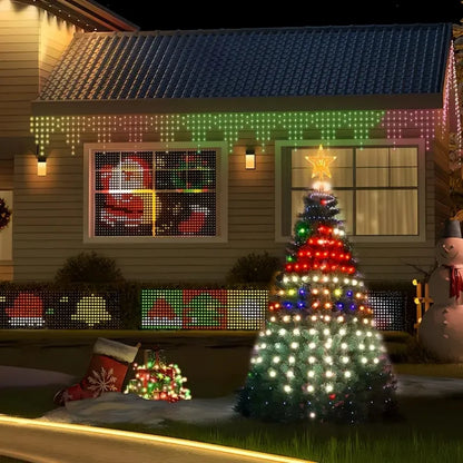 RGBIC Smart Christmas Tree Lights – 400 LED