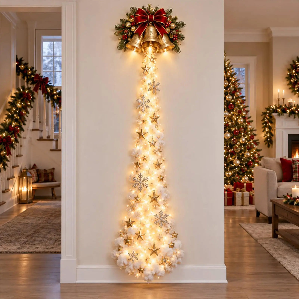 Christmas Magic Trail LED Wall Light — Global Mix holiday decor image 14