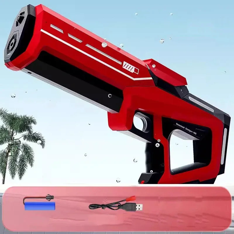 Electric Automatic Water Gun Toys Portable for Kids and Adults Summer Outdoor Fun