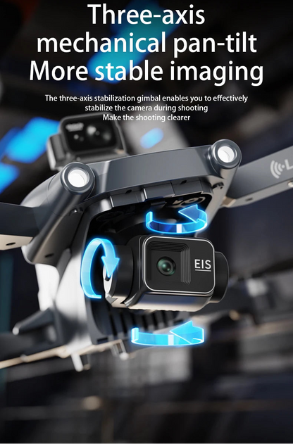 4K Professional Drone With HD Camera 3-Axis Gimbal GPS Dron 360° Obstacle Avoidance 5G WIFI RC Quadcopter Toys