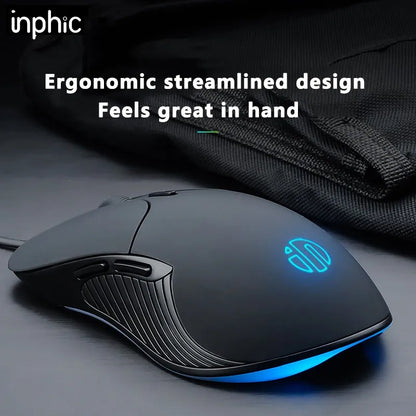 INPHIC B2 Wired USB Mouse