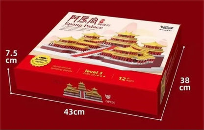 5186Pcs Chinese Architecture Mini Building Blocks Set for Adults - Educational Architectur