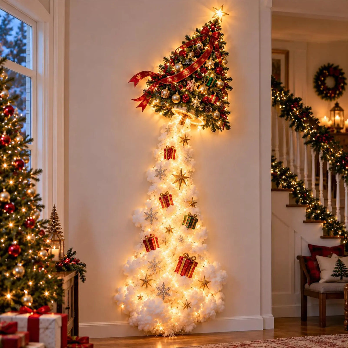 Christmas Magic Trail LED Wall Light — Global Mix holiday decor image 20
