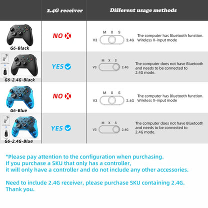 G6 Wireless Gaming Controller