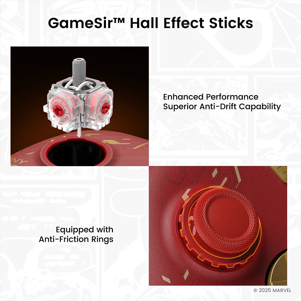 GameSir Nova 2 Lite Iron Man Edition Wireless Controller