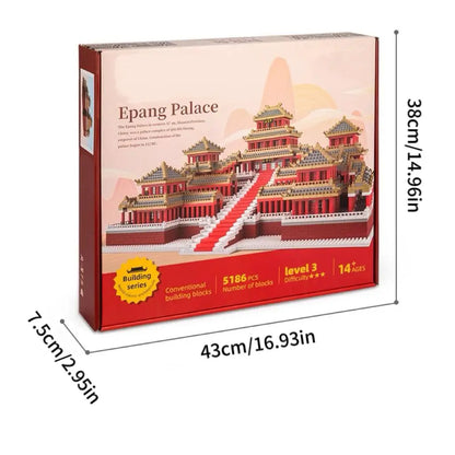 5186Pcs Chinese Architecture Mini Building Blocks Set for Adults - Educational Architectur