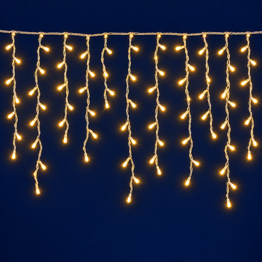 Christmas Icicle LED String Lights — clean product cover