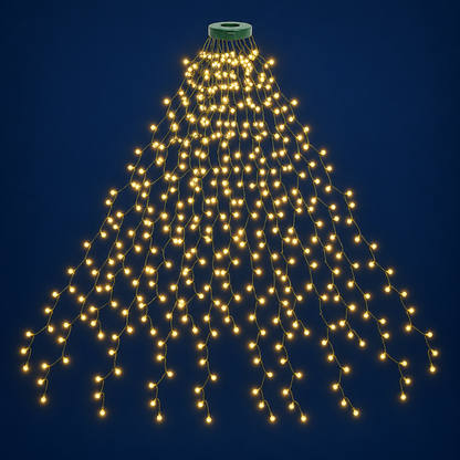 LED Waterfall Christmas Tree Lights — clean product cover