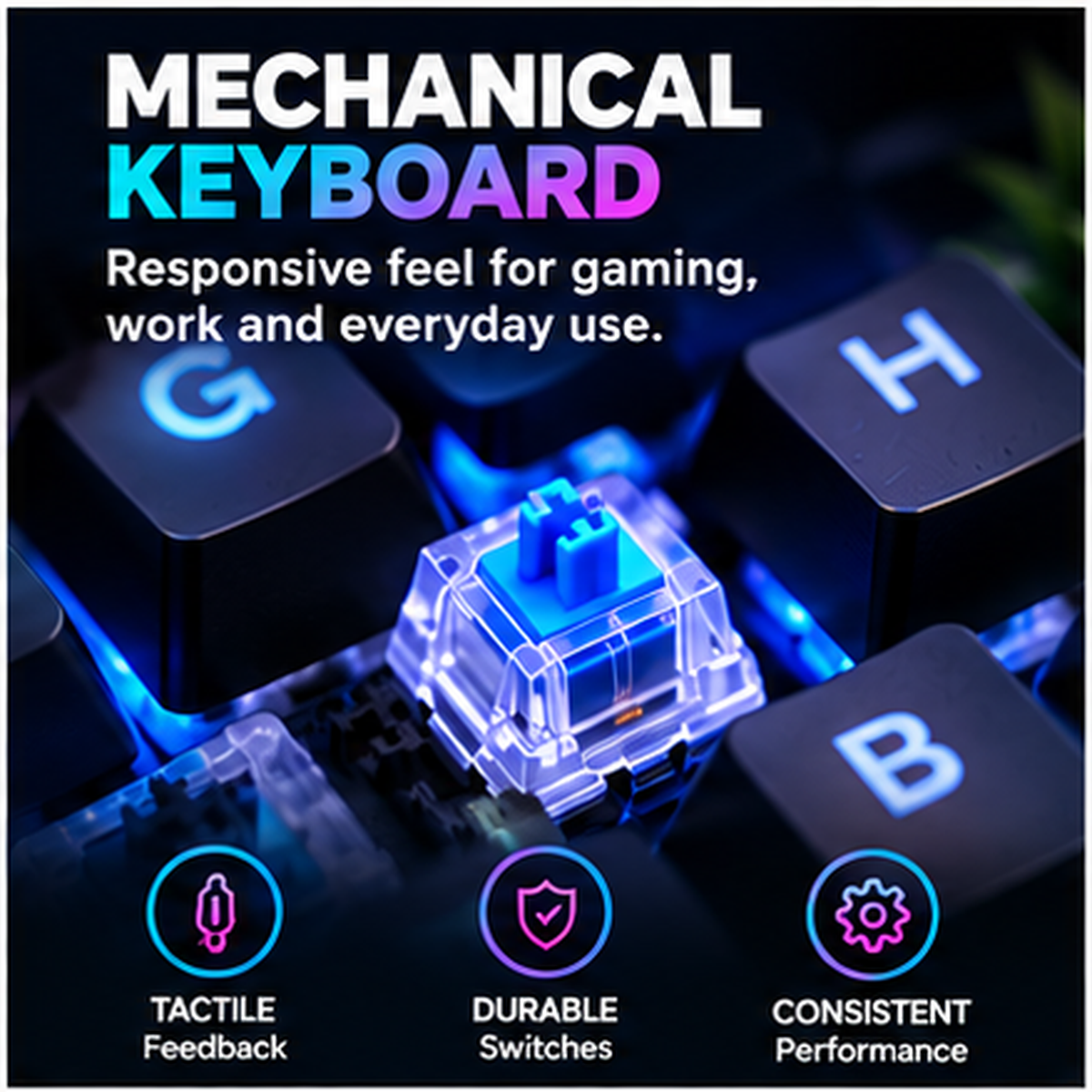AJAZZ NK68 mechanical keyboard switches